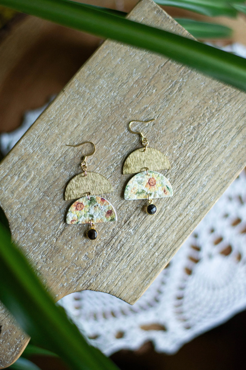 Sunflower Tiered Semi-Circles