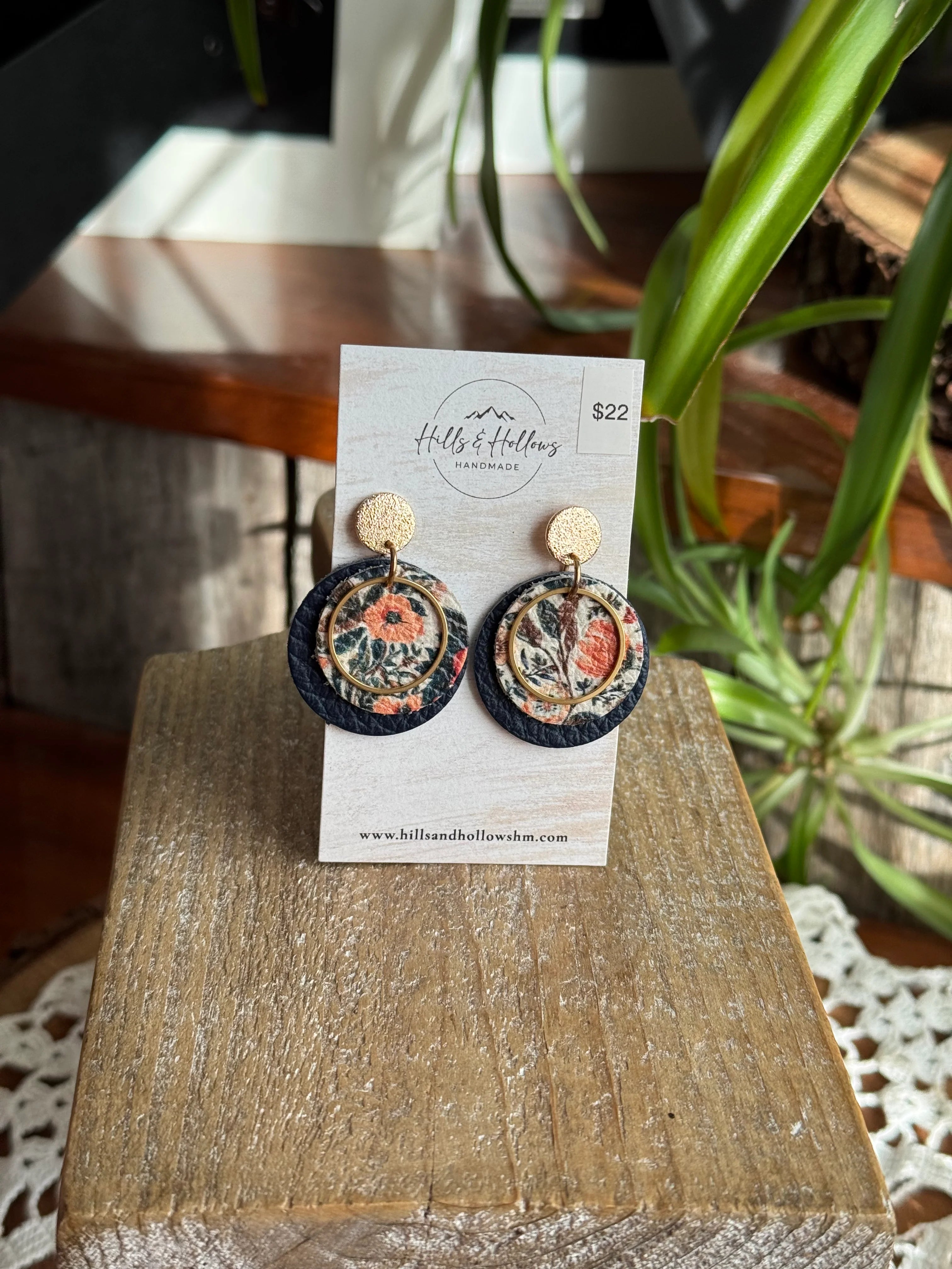 Vintage Floral Circles