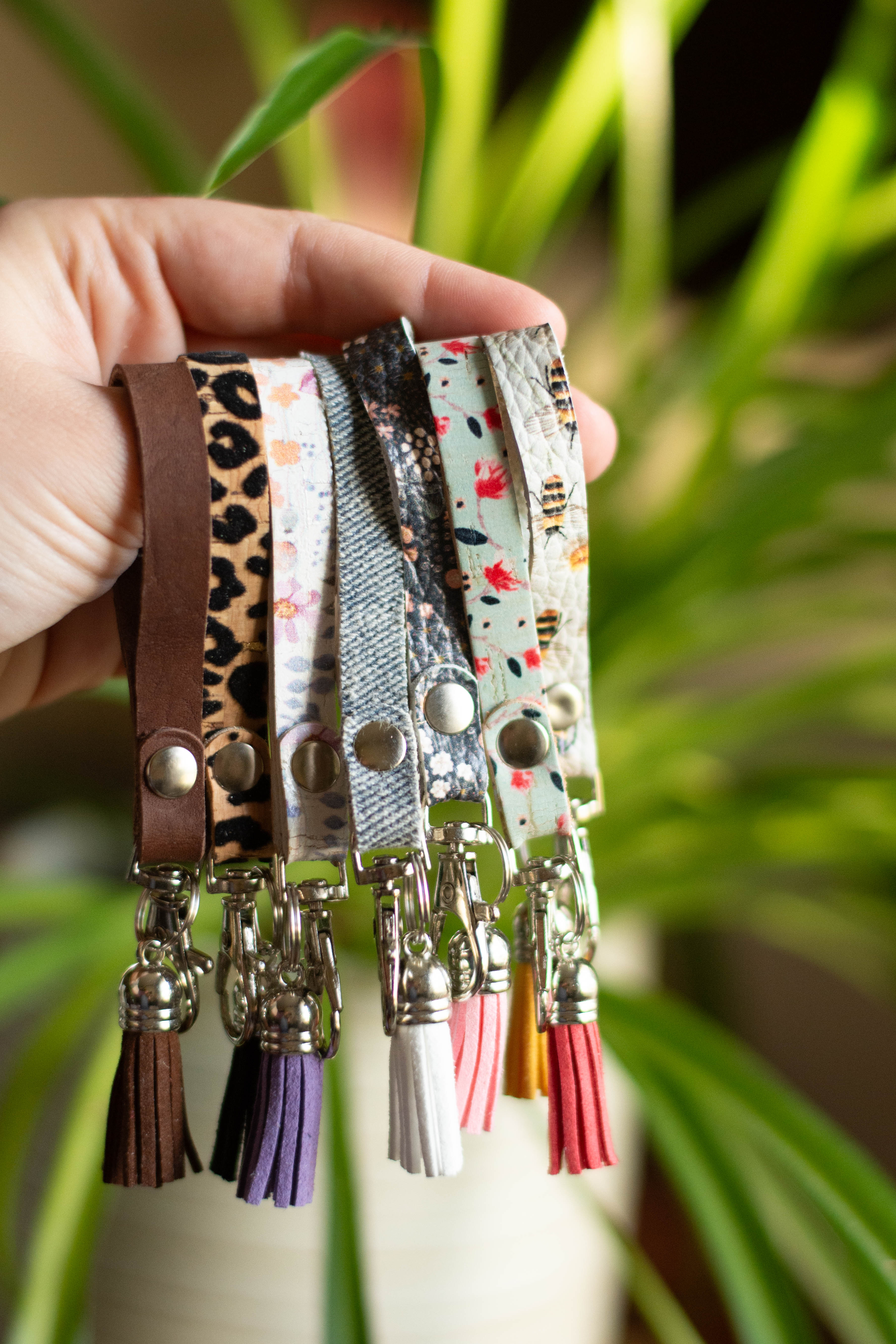 Leather Keychains