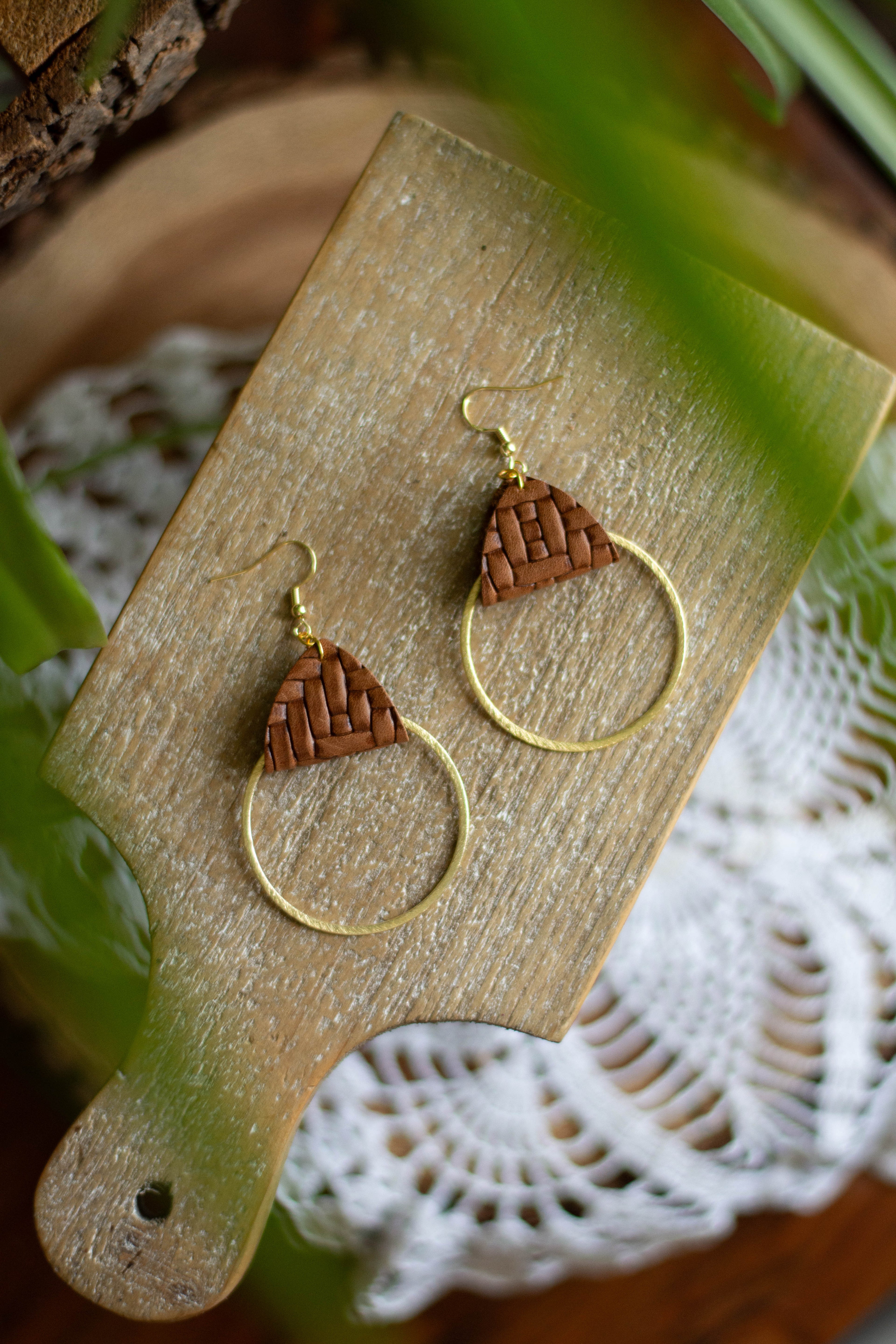 Basket Weave Hoop | Large