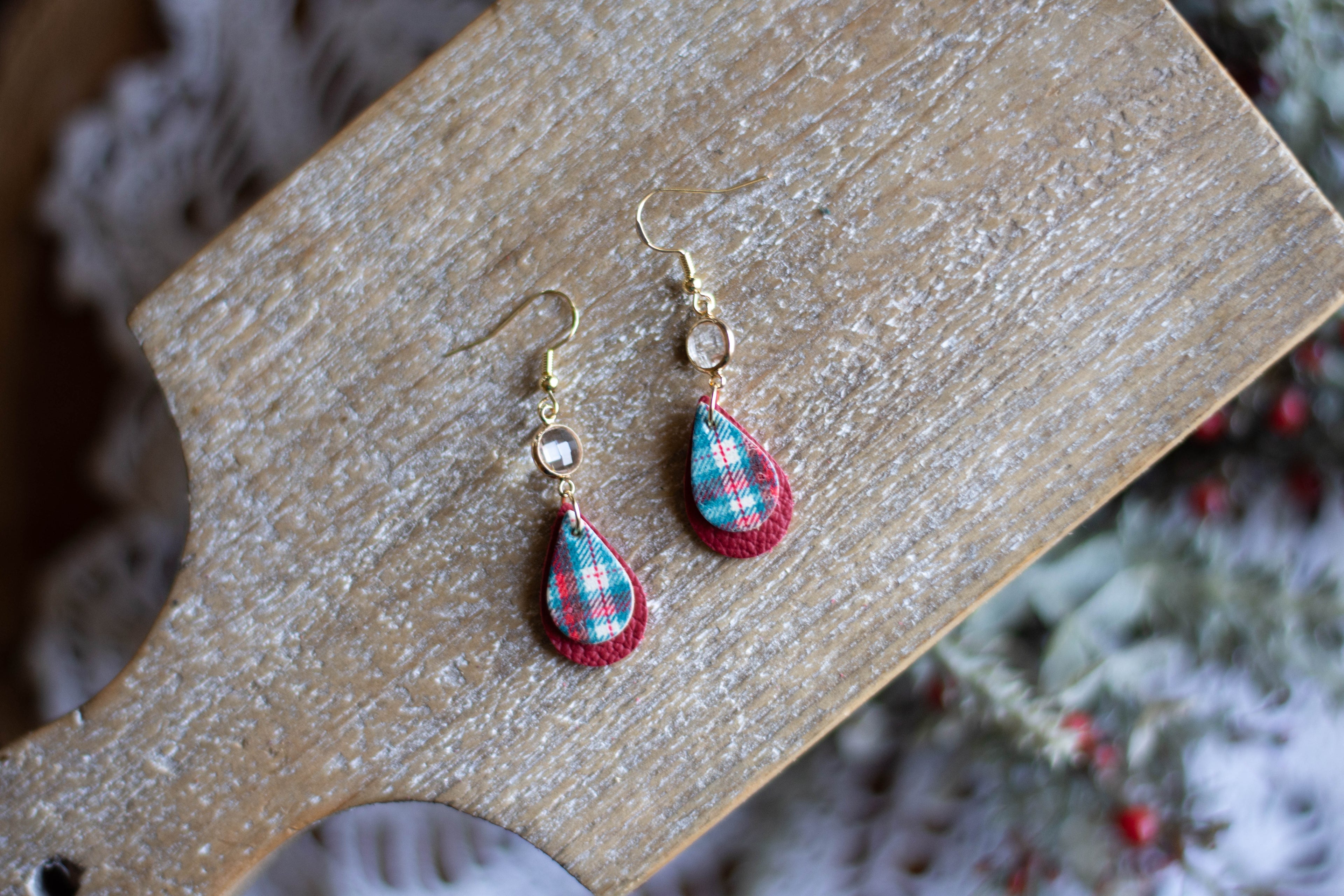 Sweater Weather Teardrop Dangle