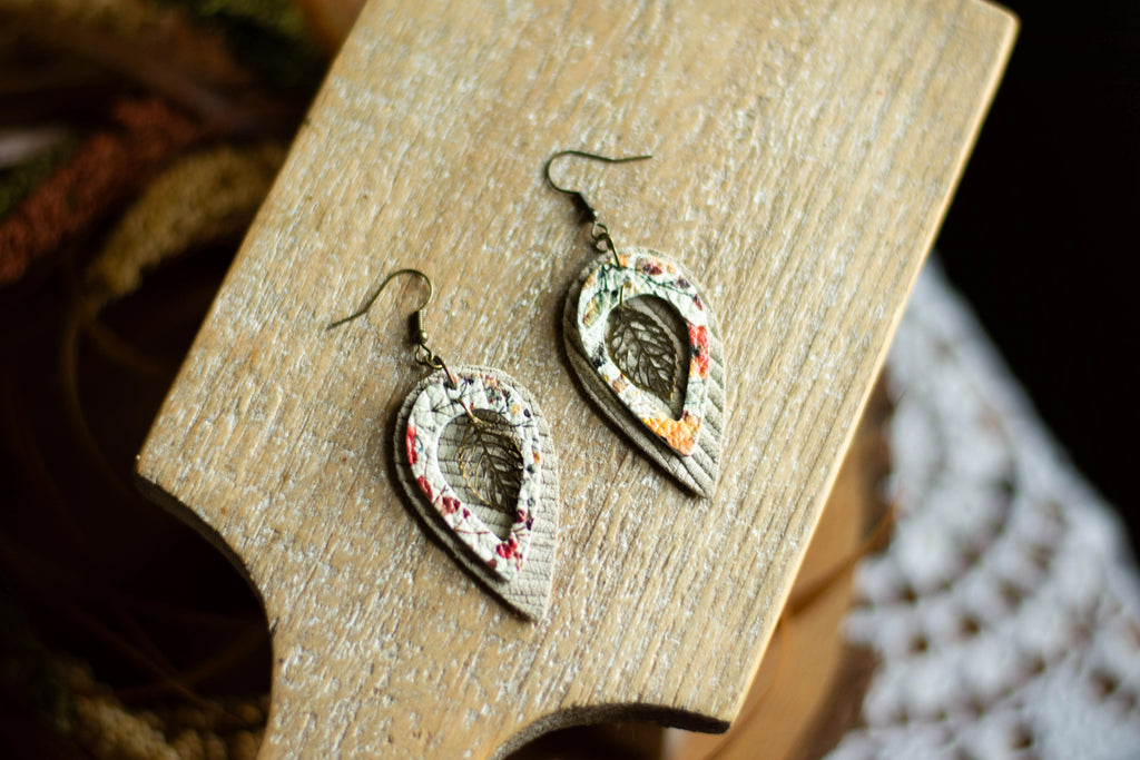 Harvest Watercolor Peek-a-Leafdrop