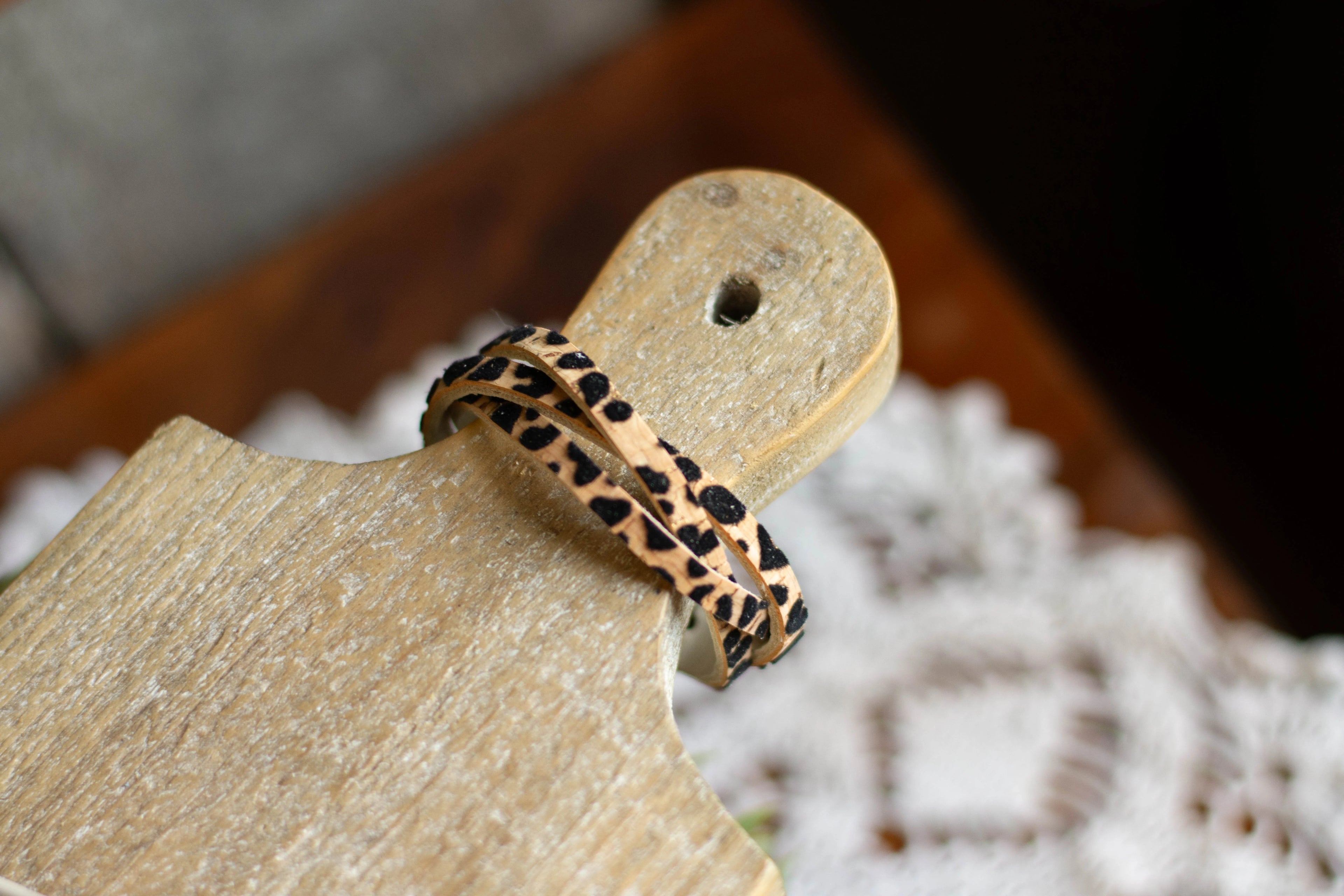 S/M Loose Braid- Cheetah Print