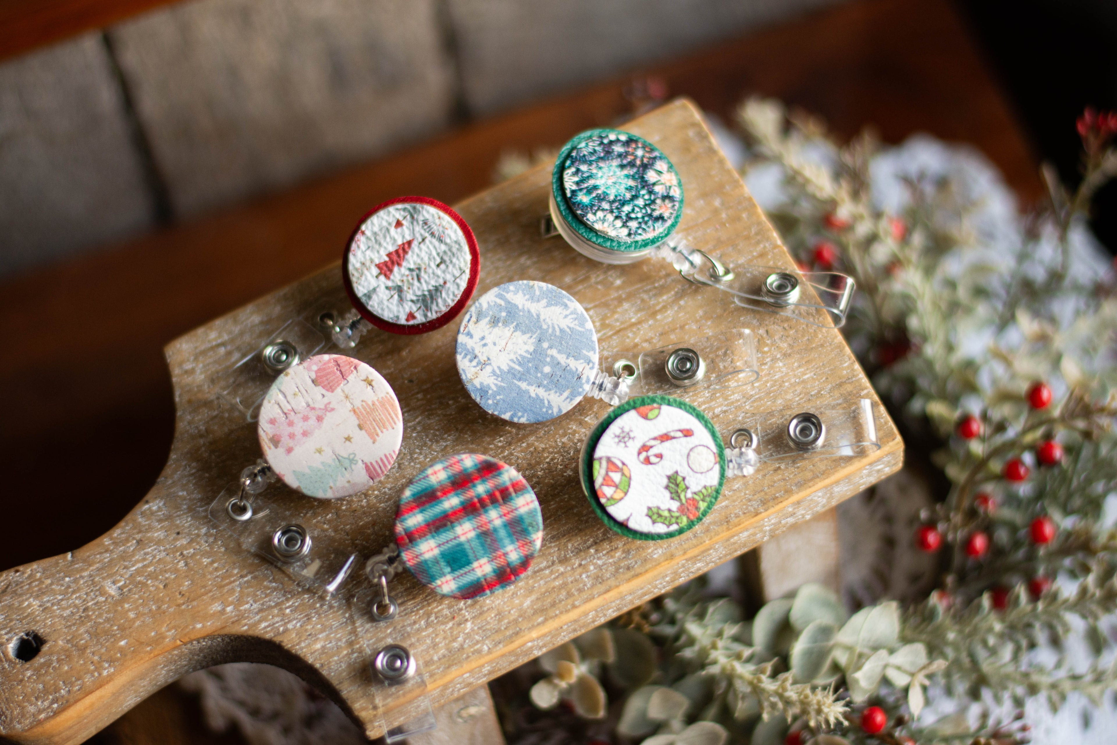 Holiday Badge Reels