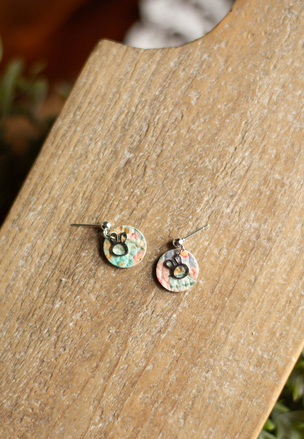 Little Bunnies in Watercolor Floral