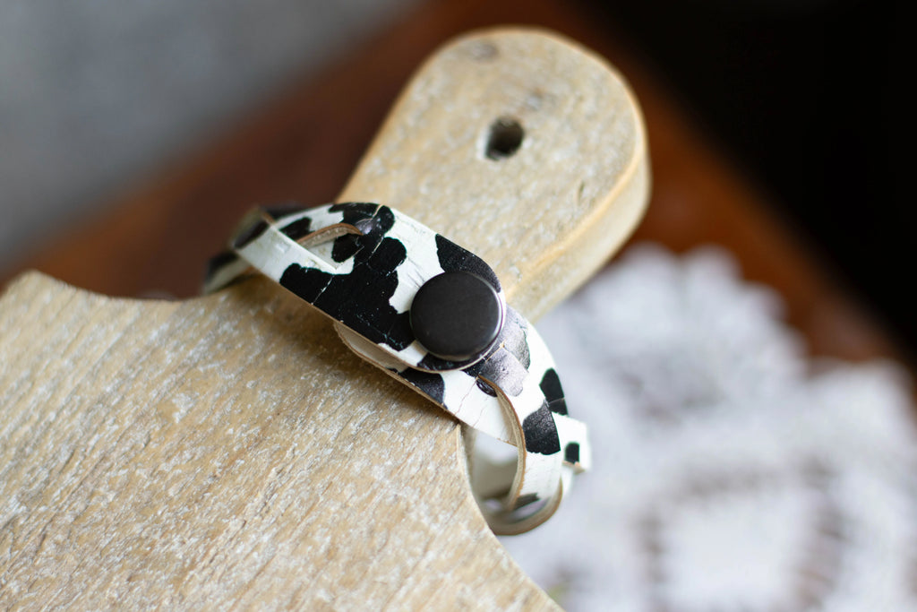 M/L Full Braid- Cow Print