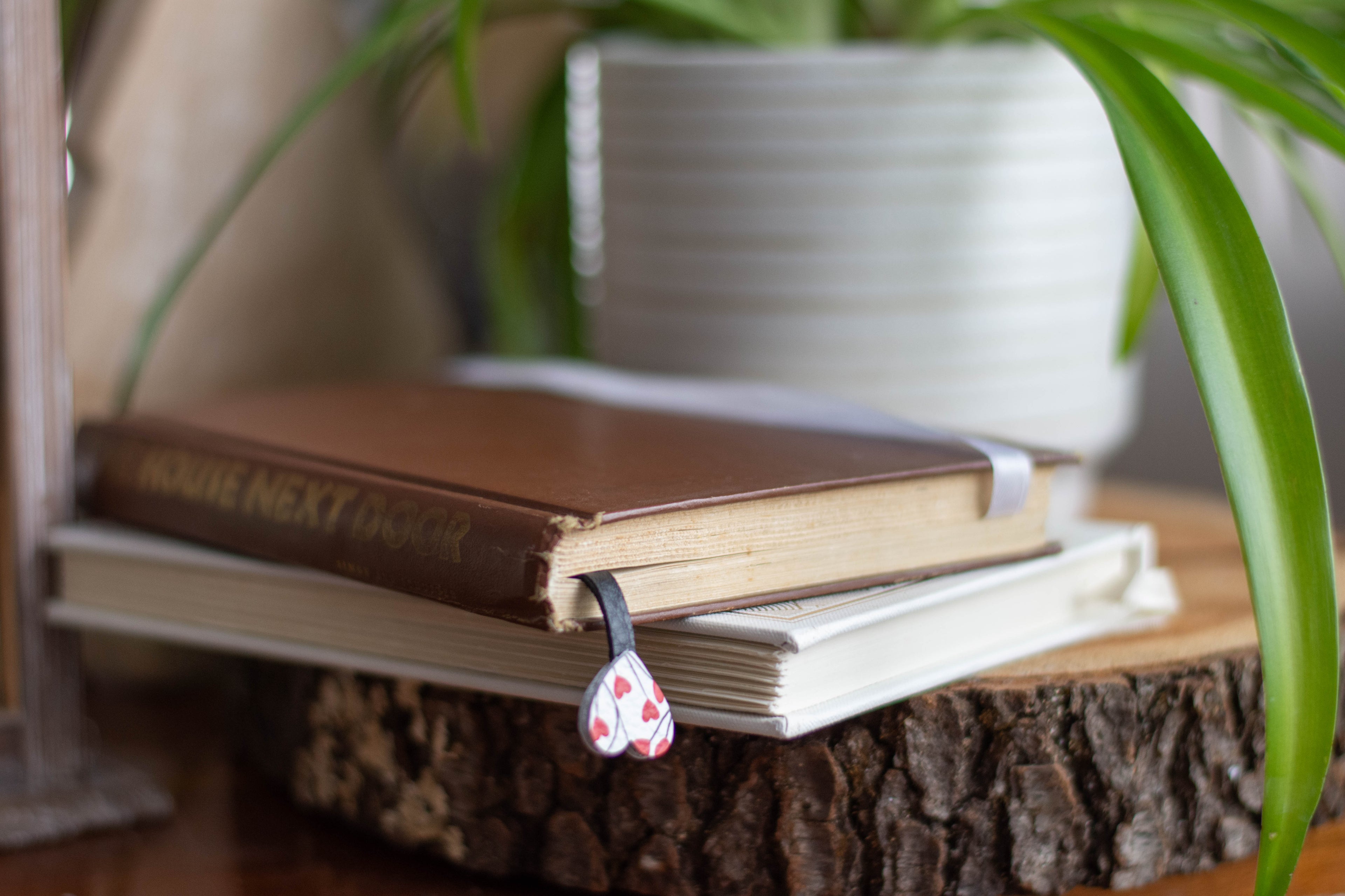 Leather Ribbon Pagemarker