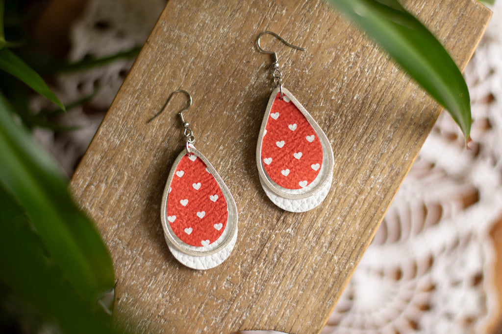 Tiny Heart Teardrops