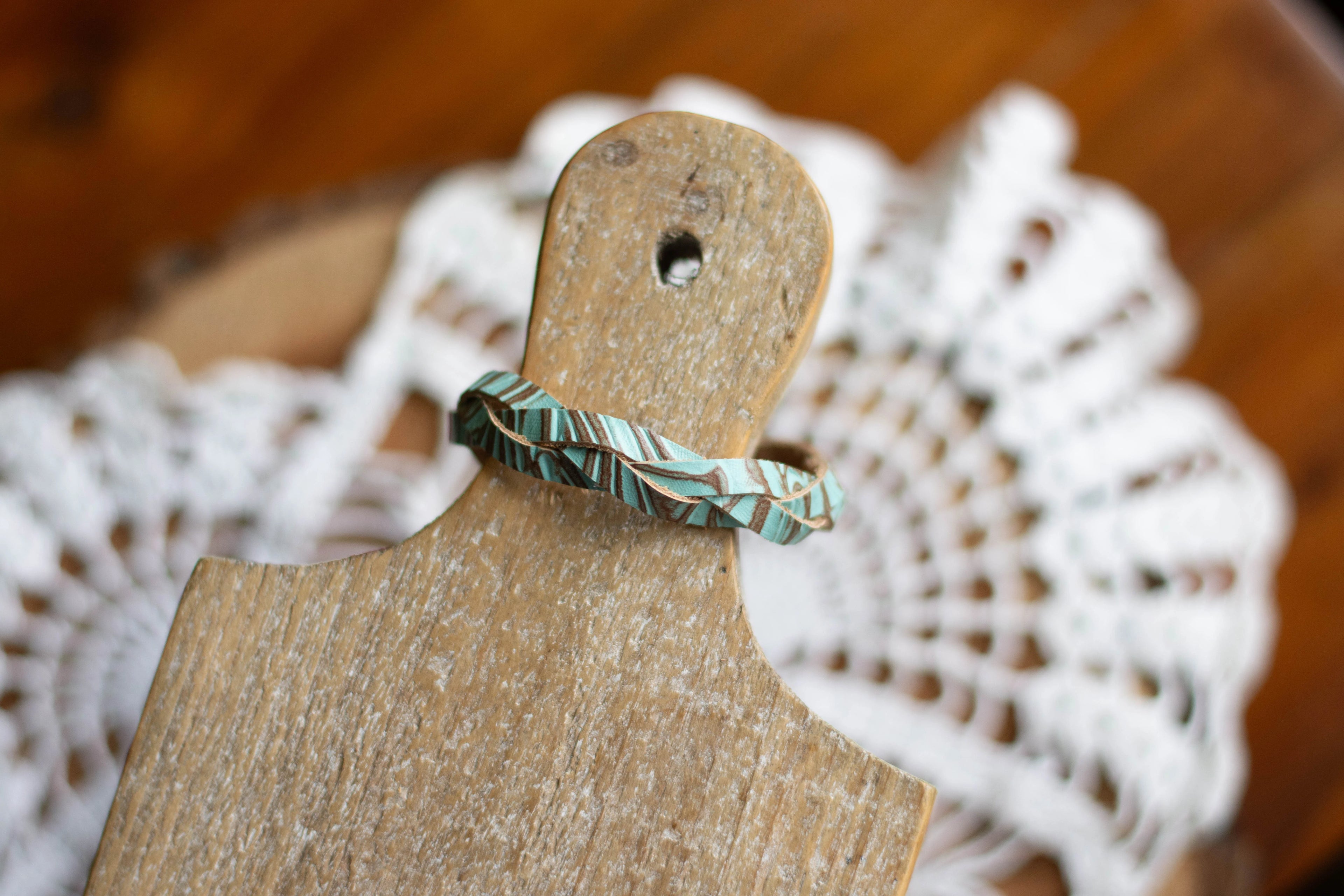 S/M Western Tooled Bracelet | Full Braid