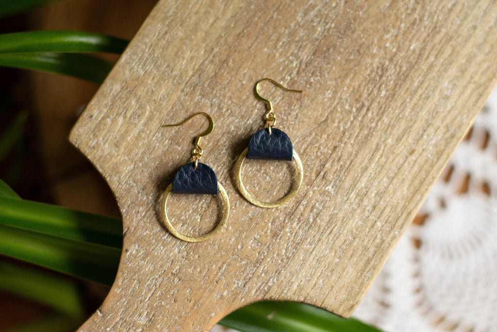 Mini Hoops | Silver + Gold