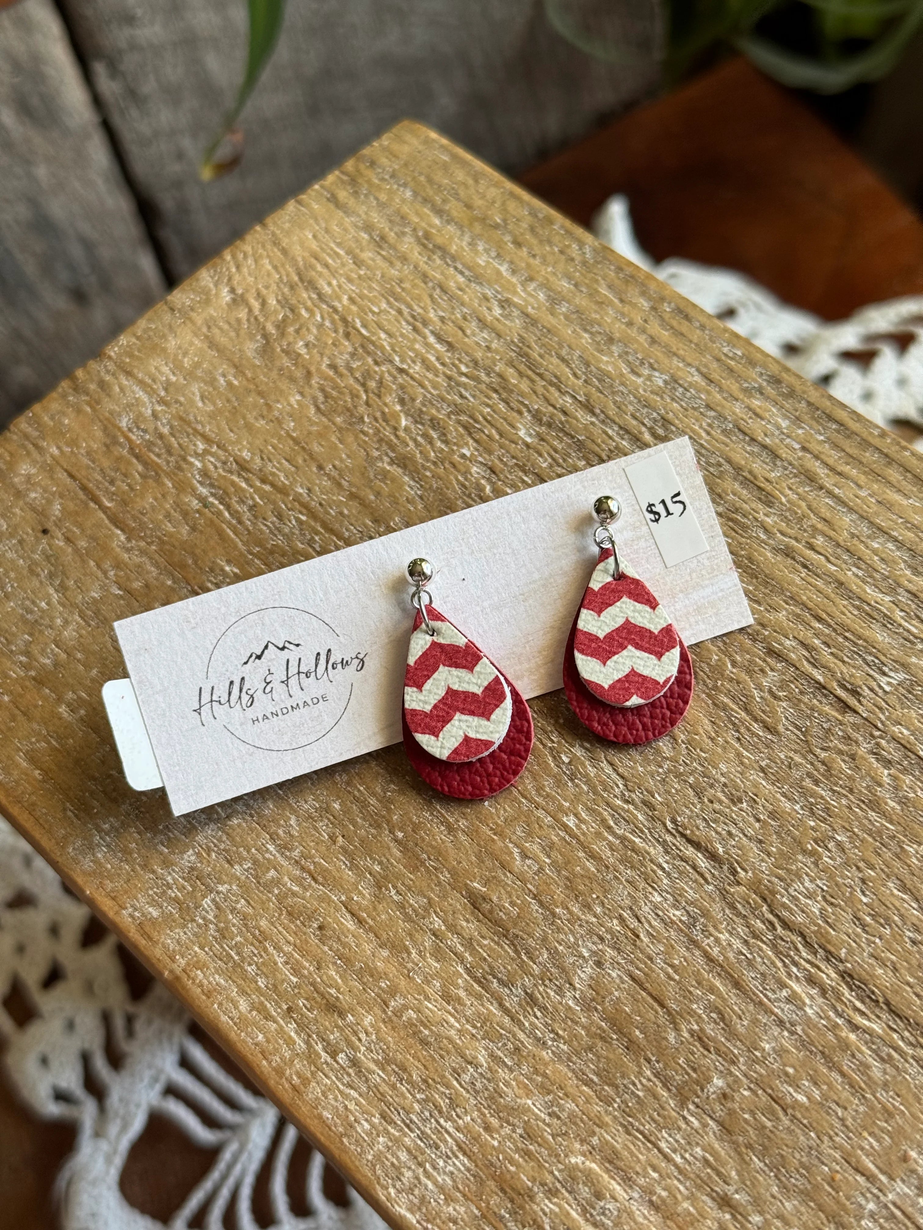 Candy Cane Mini Teardrop