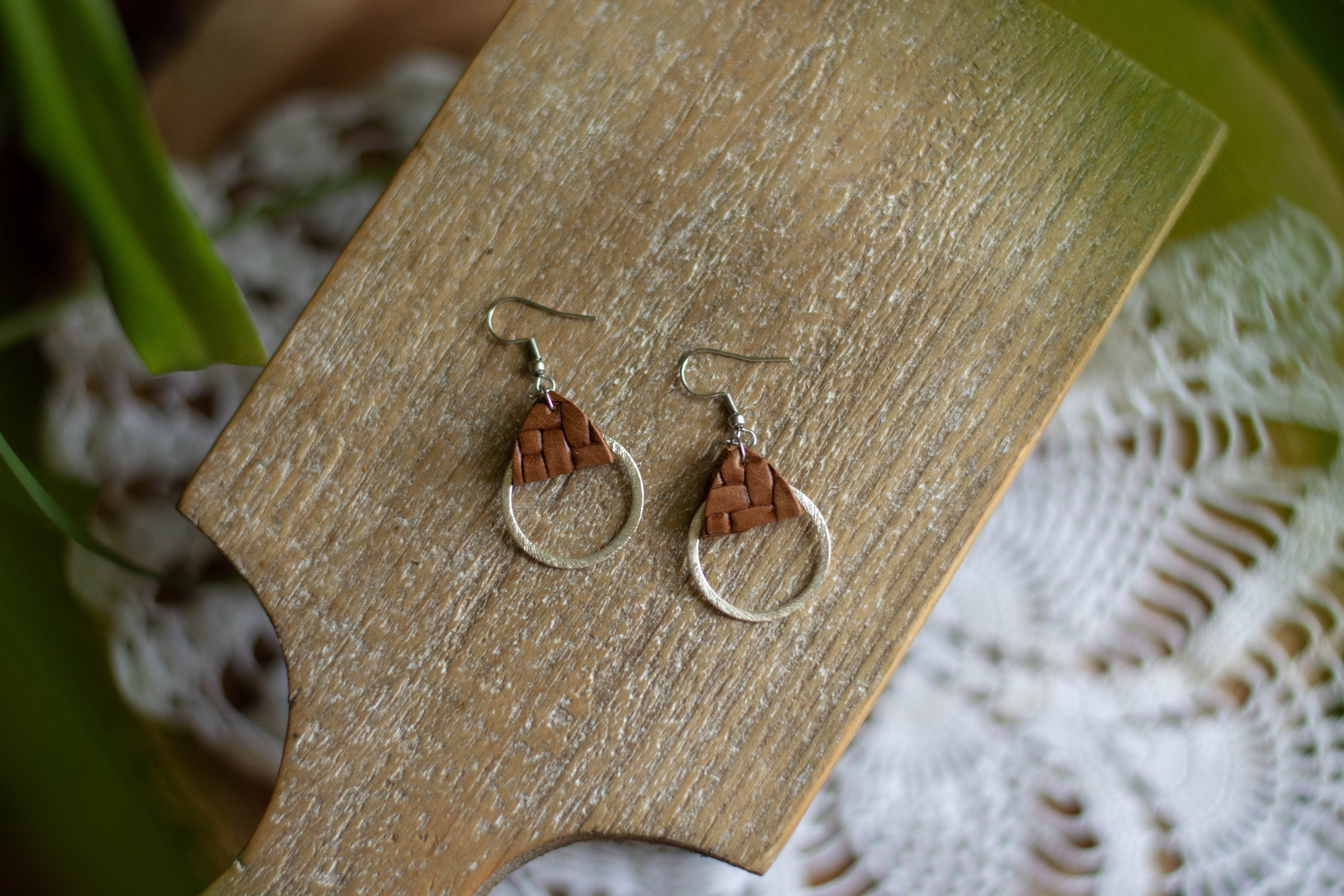 Basket Weave Hoop | Small