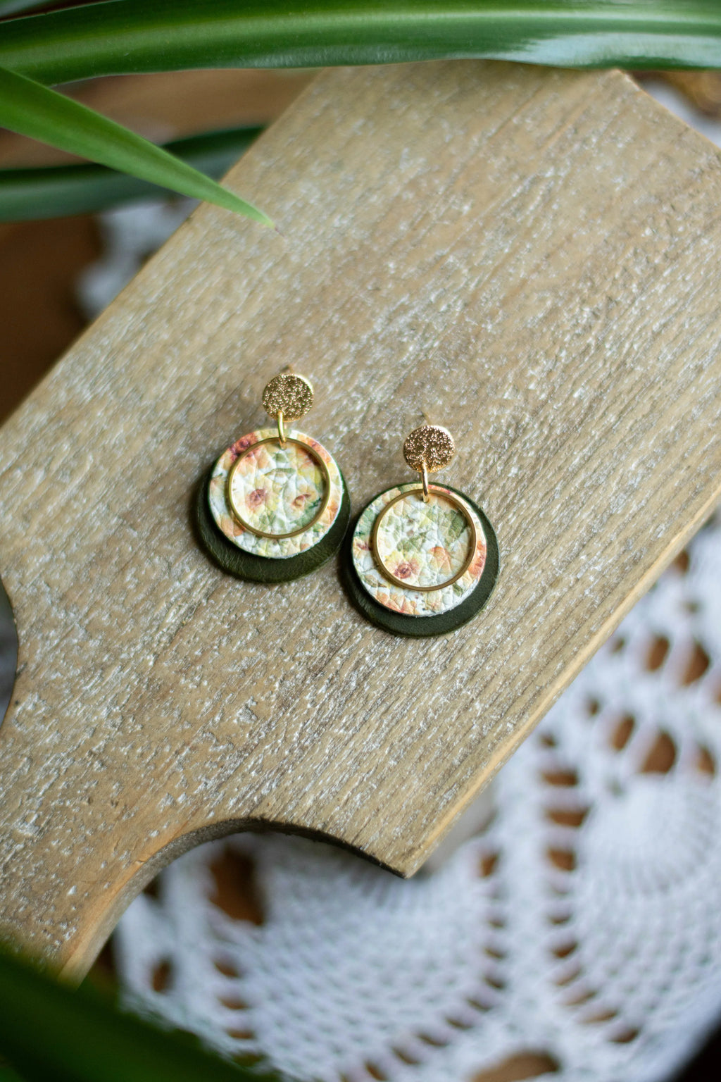 Sunflower Floral Circles