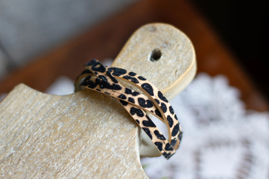 M/L Loose Braid- Leopard Print
