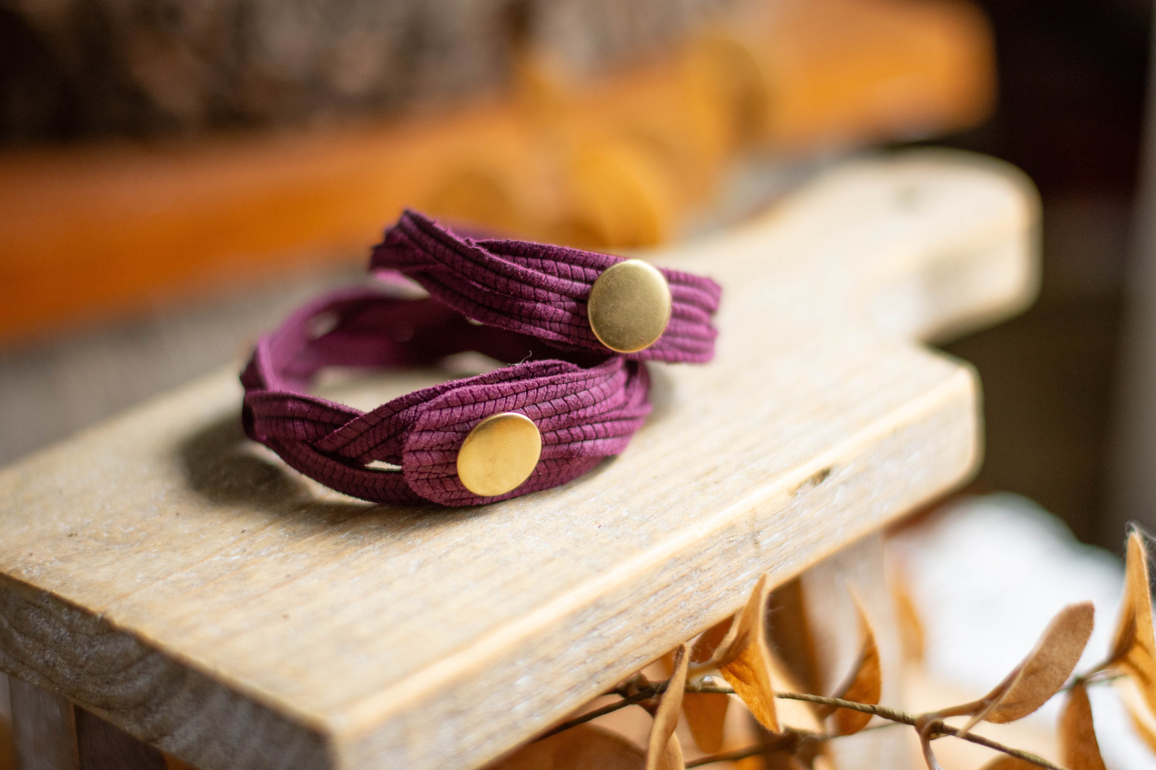 Plum Bracelet
