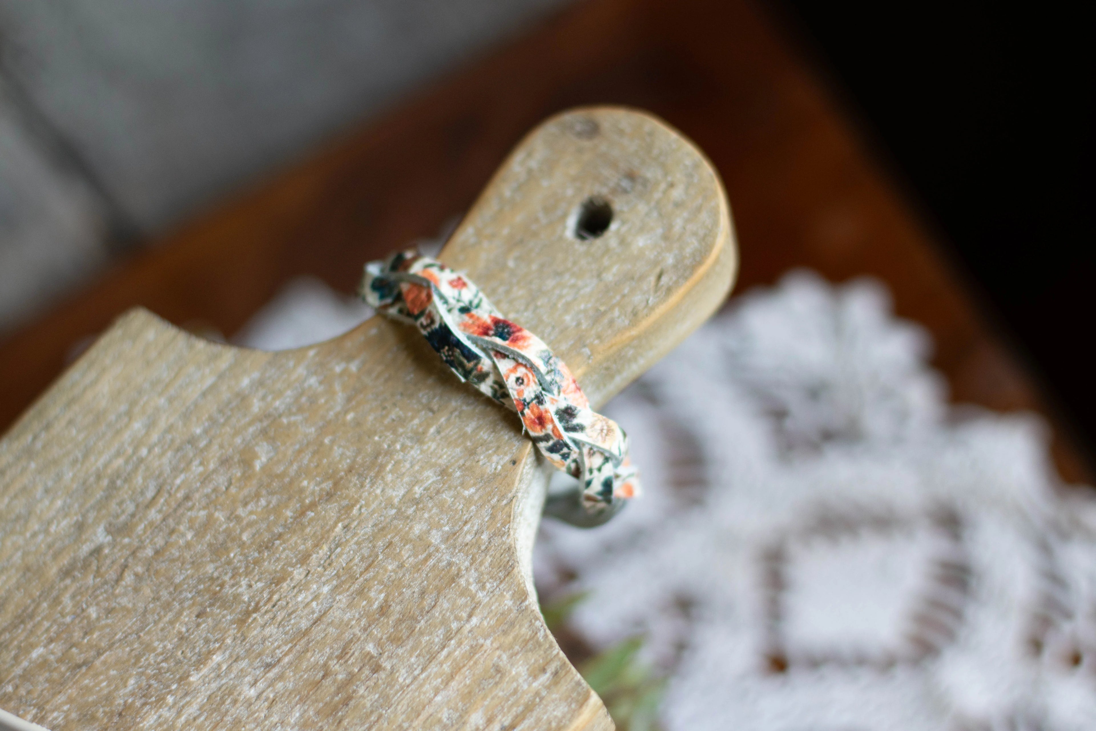 S/M Full Braid- Vintage Floral