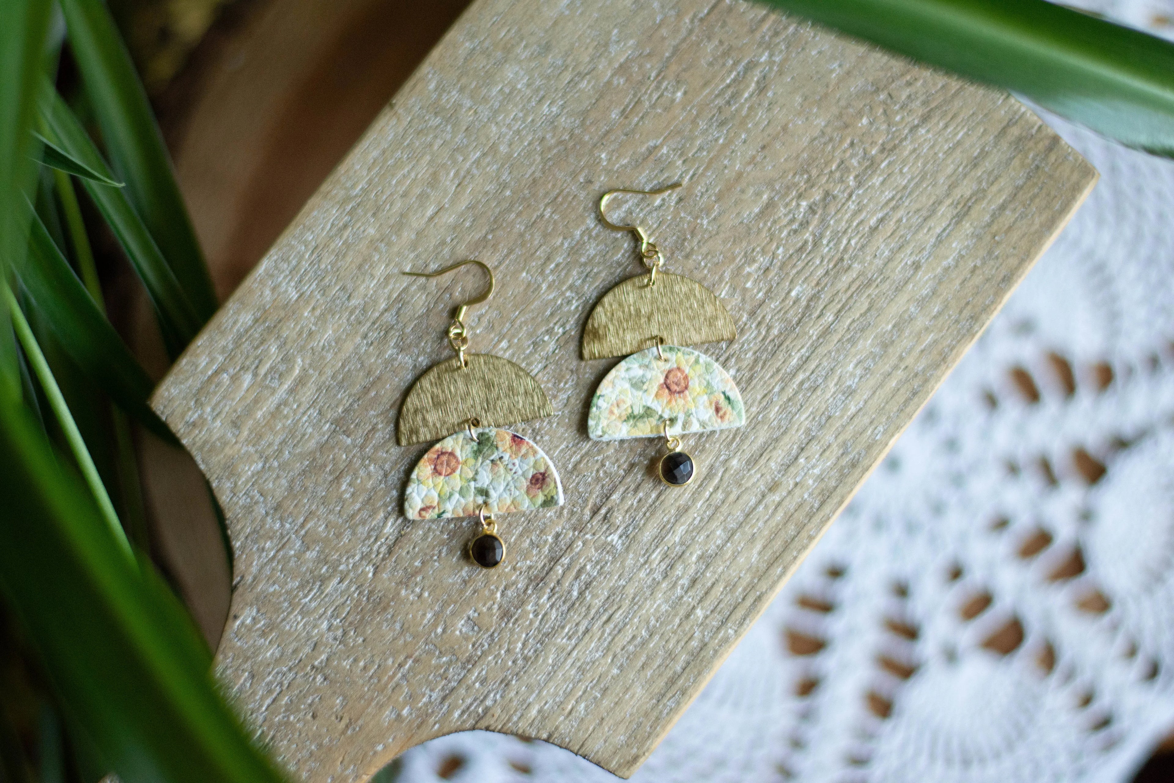 Sunflower Tiered Semi-Circles