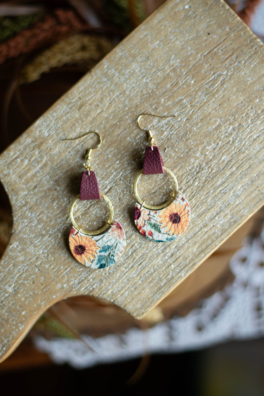 Harvest Floral Tired Drop