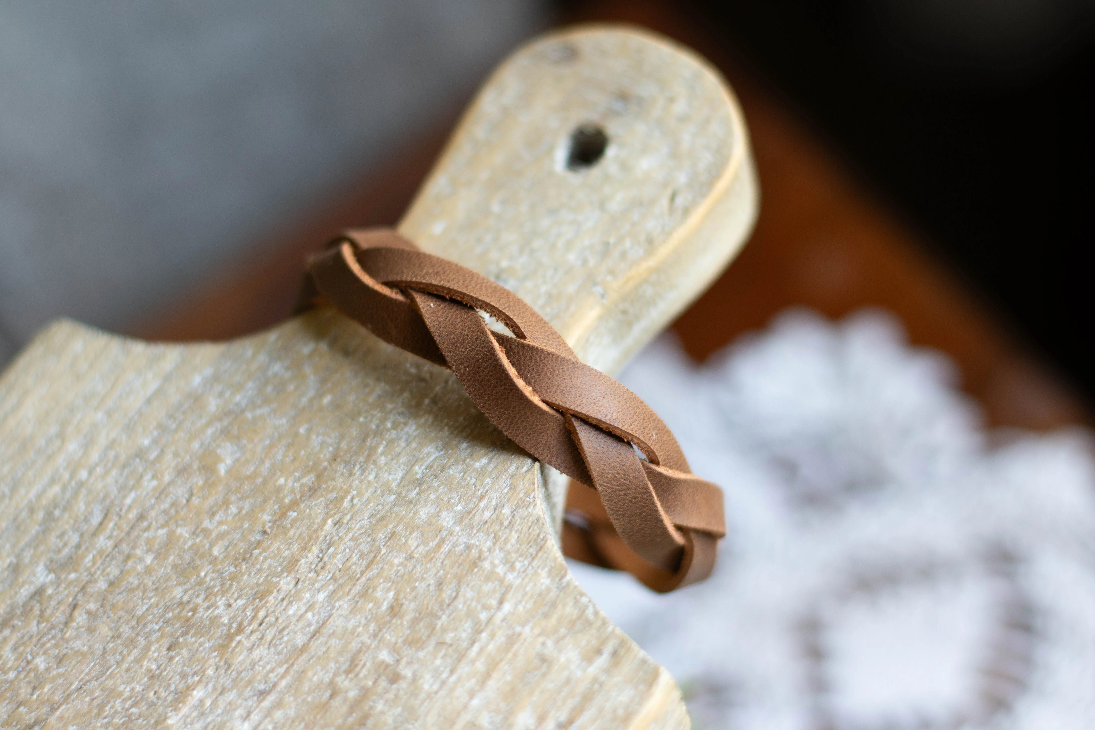 M/L Full Braid- Rustic Brown