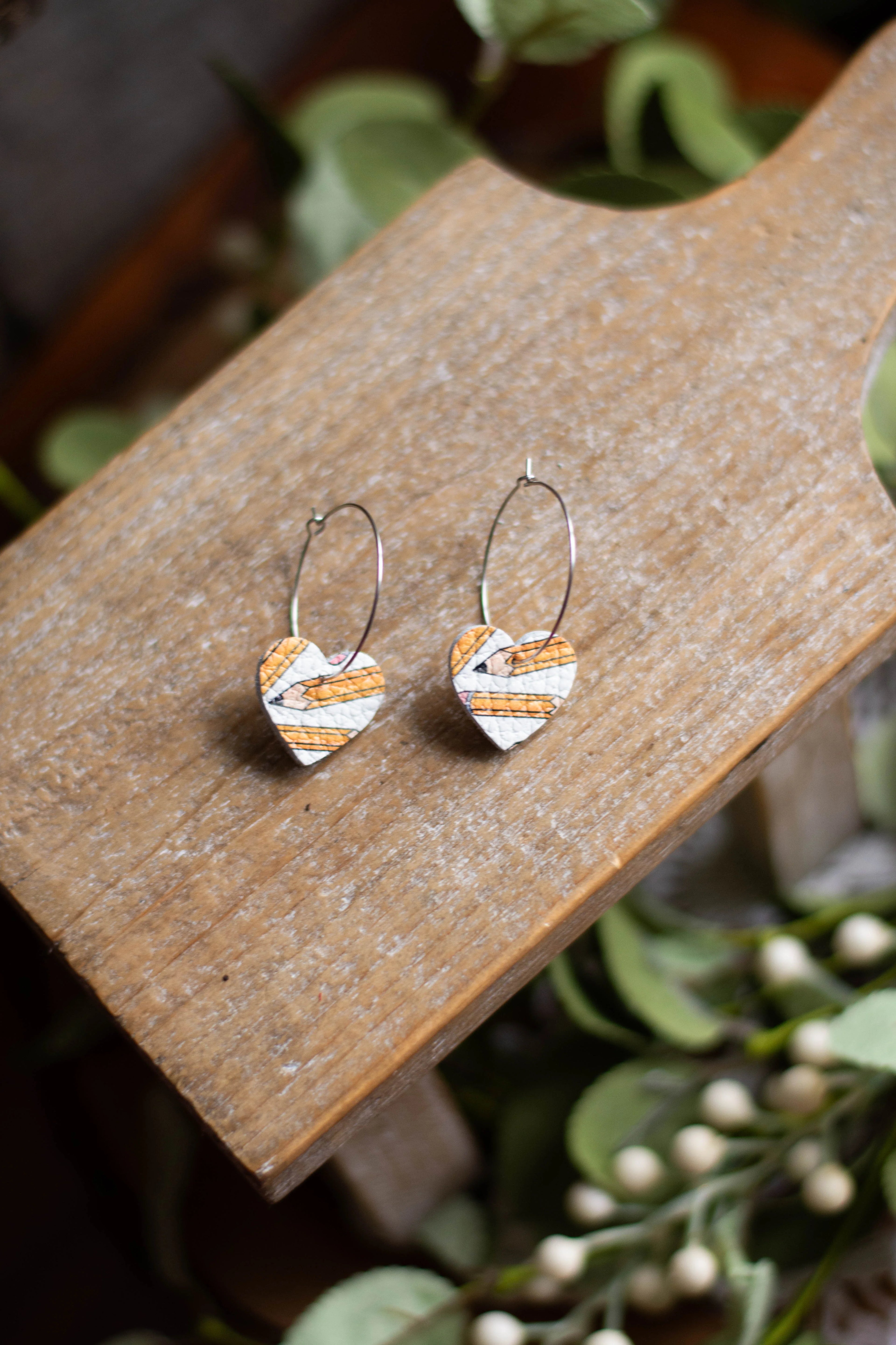 Reversible Pencil Hearts