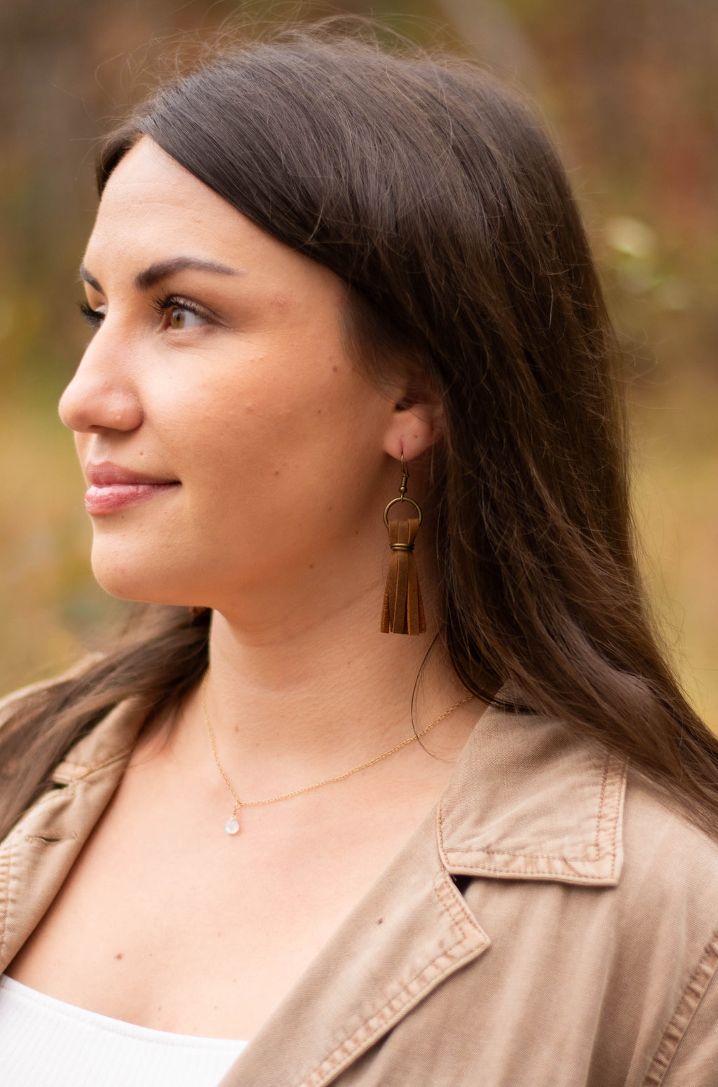 Oil Tanned Leather Tassel